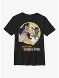 Disney Donald Duck Donald And The Gorilla Youth T-Shirt, BLACK, hi-res