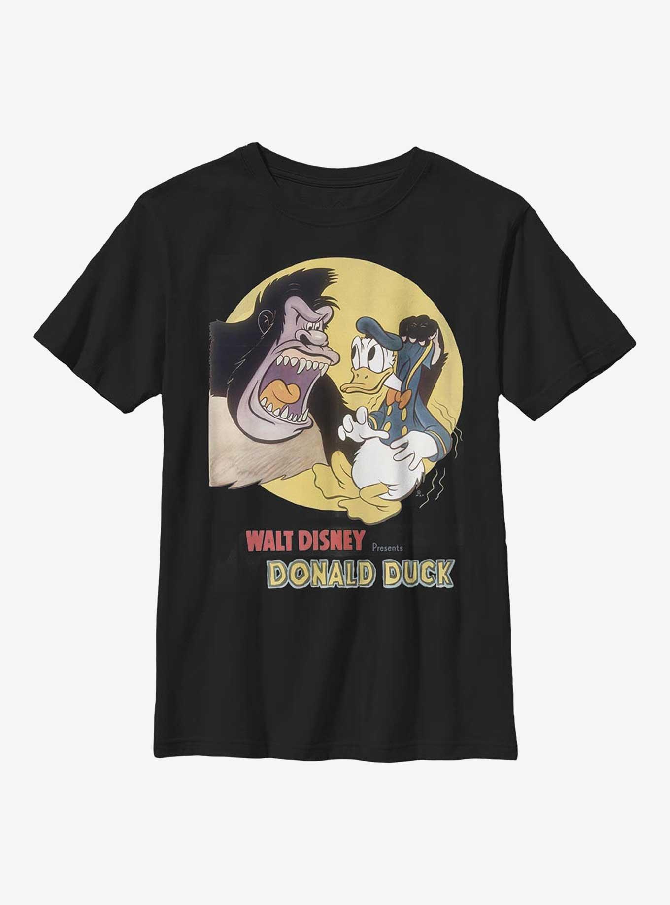 Disney Donald Duck Donald And The Gorilla Youth T-Shirt, , hi-res