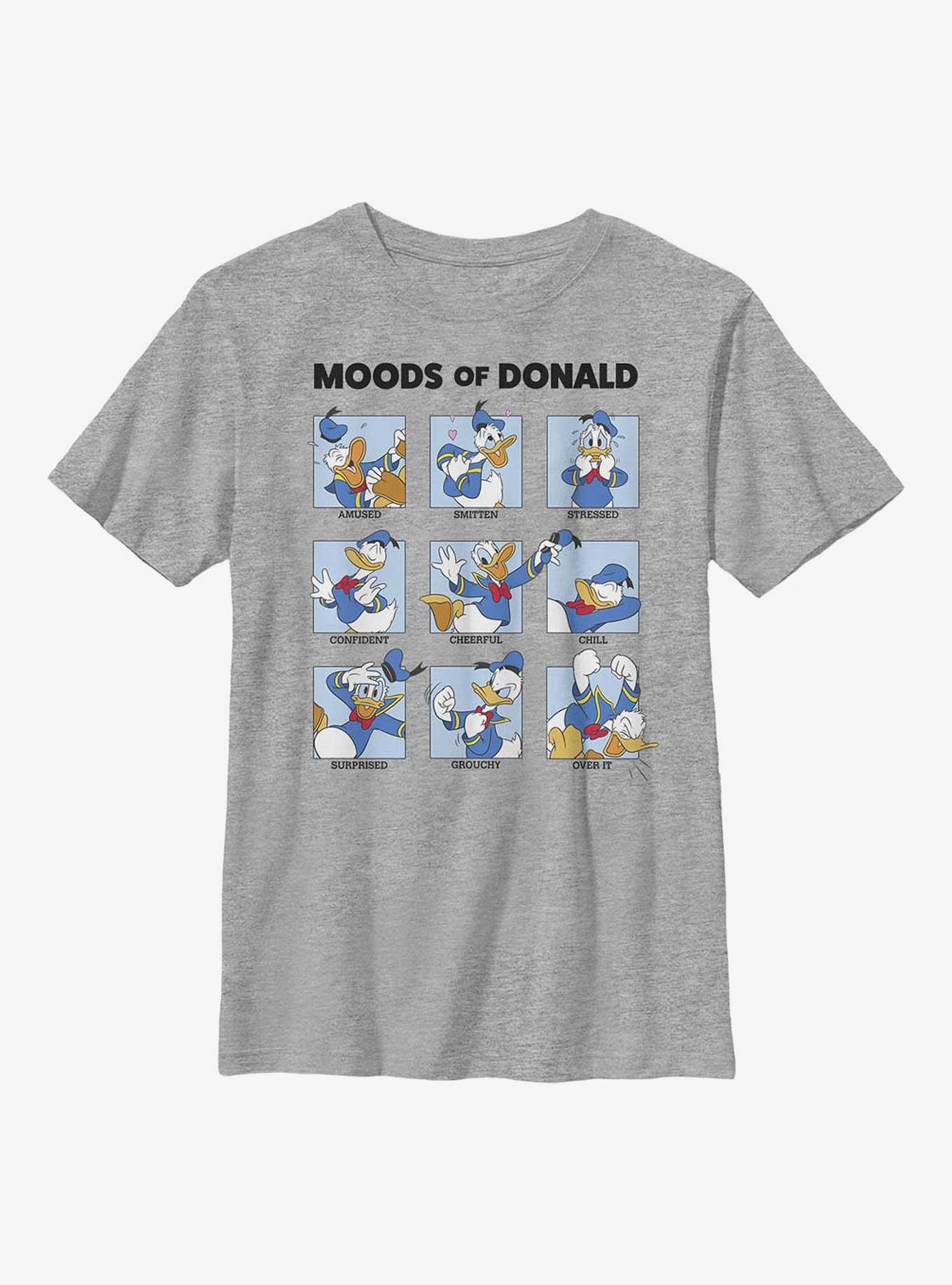 Disney Donald Duck Donald Moods Youth T-Shirt, , hi-res