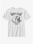 Disney The Lady And The Tramp Love Story Youth T-Shirt, WHITE, hi-res