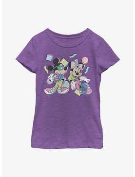 Disney Mickey Mouse 80s Minnie Mickey Youth Girls T-Shirt, , hi-res