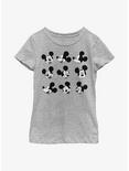 Disney Mickey Mouse Expression Box Up Youth Girls T-Shirt, ATH HTR, hi-res