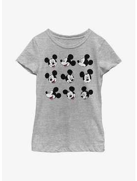 Disney Mickey Mouse Expression Box Up Youth Girls T-Shirt, , hi-res