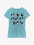 Disney Mickey Mouse Expression Box Up Youth Girls T-Shirt, TAHI BLUE, hi-res