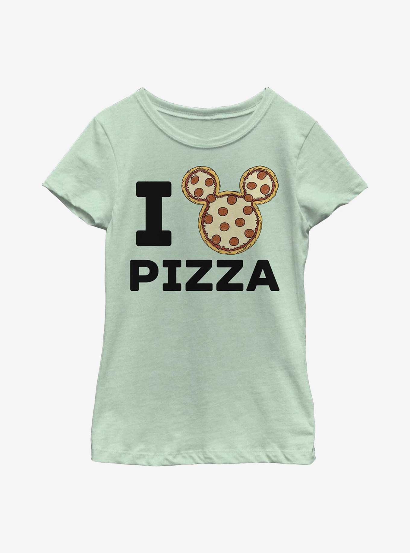 Disney Mickey Mouse Mickey Pizza Youth Girls T-Shirt, , hi-res