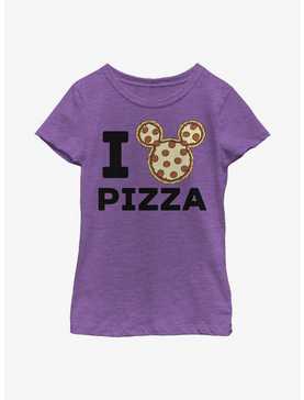 Disney Mickey Mouse Mickey Pizza Youth Girls T-Shirt, , hi-res