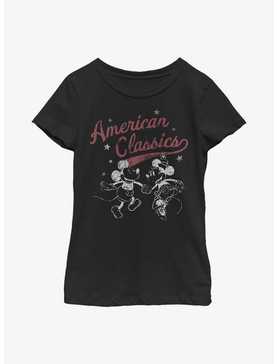 Disney Mickey Mouse Two Classics Youth Girls T-Shirt, , hi-res