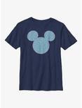 Disney Mickey Mouse Mickey Americana Paisley Youth T-Shirt, NAVY, hi-res
