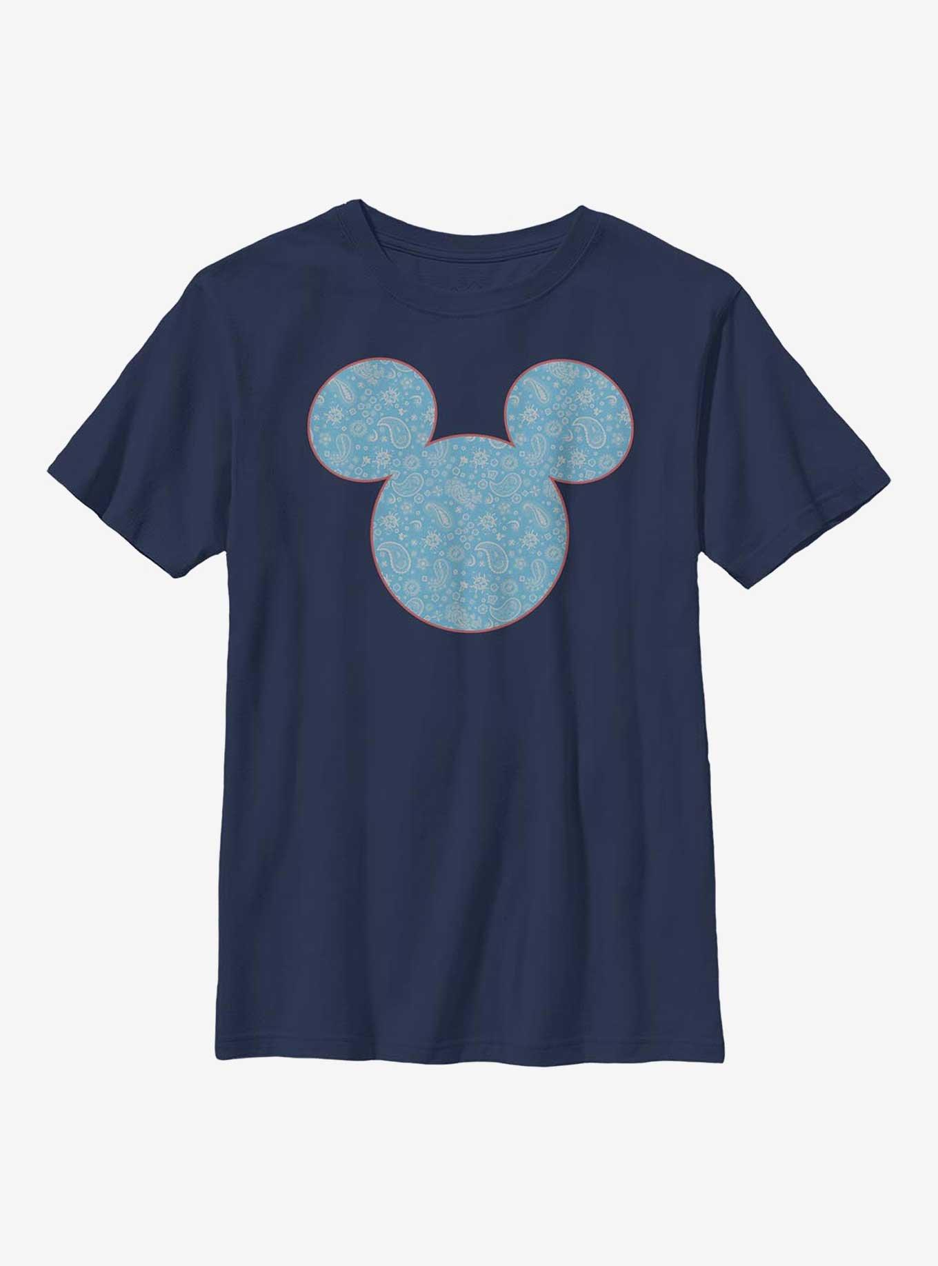 Disney Mickey Mouse Mickey Americana Paisley Youth T-Shirt, , hi-res