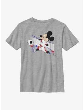 Disney Mickey Mouse France Kick Youth T-Shirt, , hi-res