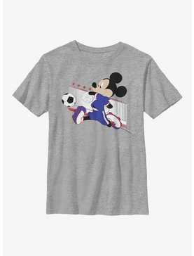 Disney Mickey Mouse Japan Kick Youth T-Shirt, , hi-res