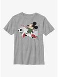 Disney Mickey Mouse Mexico Kick Youth T-Shirt, ATH HTR, hi-res