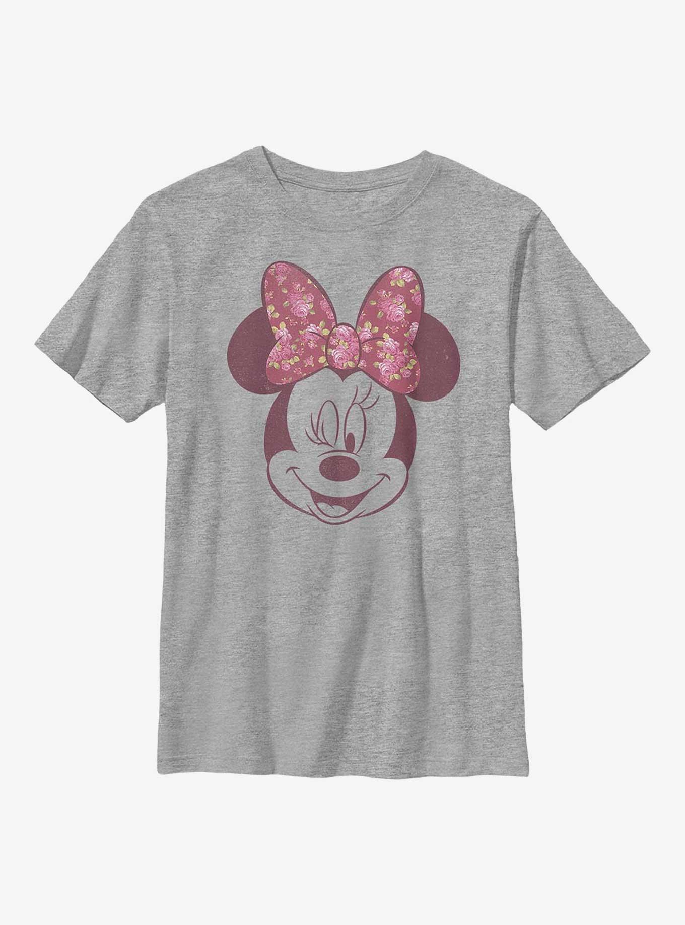 Disney Minnie Mouse Love Rose Youth T-Shirt, , hi-res