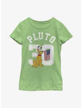 Disney Pluto Collegiate Youth Girls T-Shirt, , hi-res