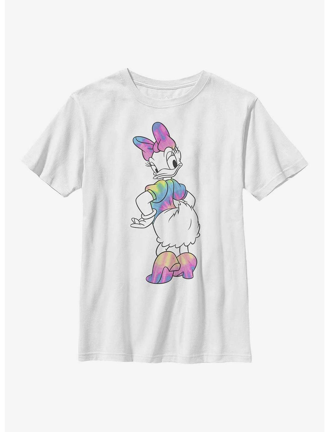 Disney Daisy Duck Daisy Dye Youth T-Shirt, WHITE, hi-res