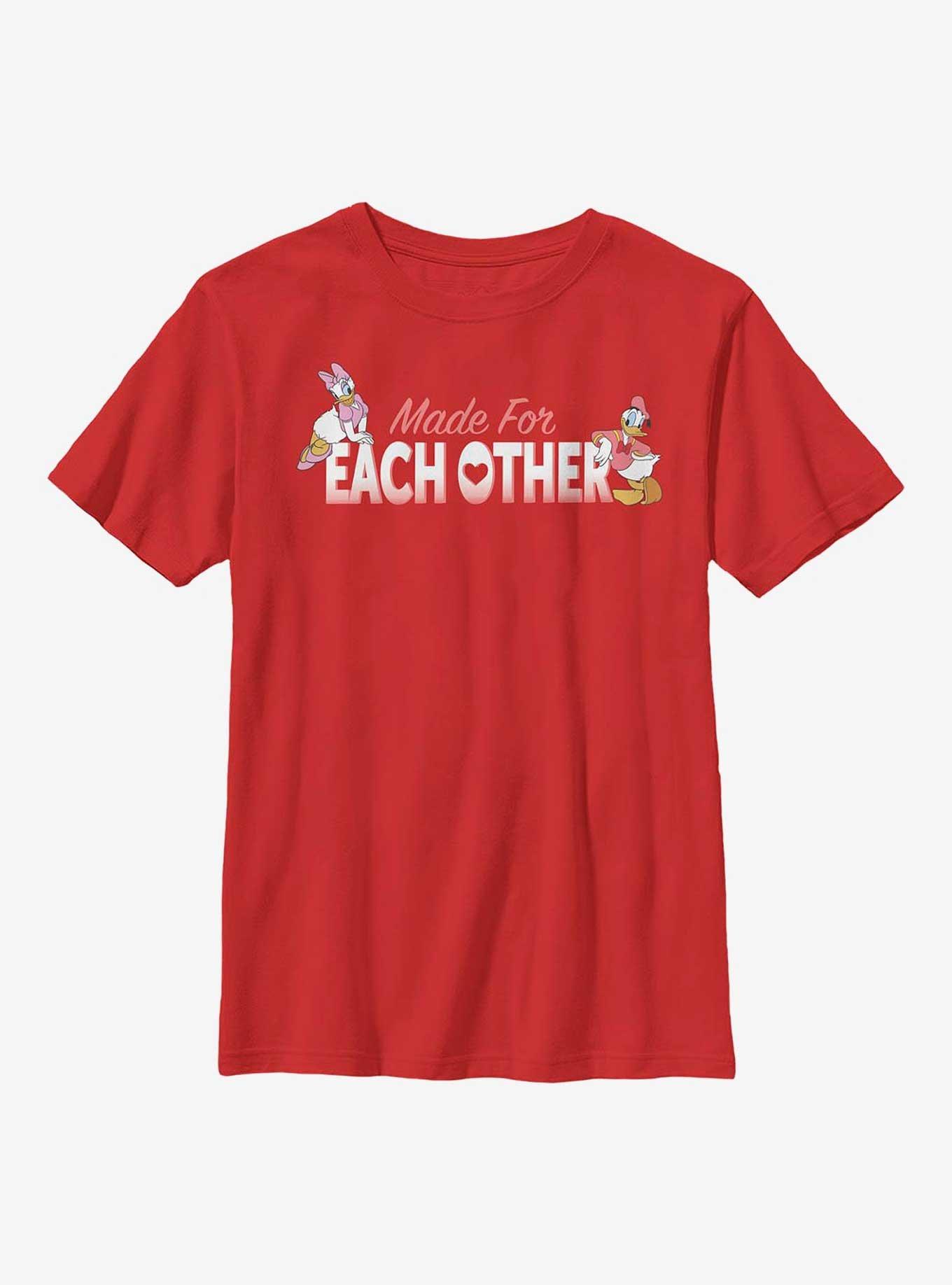 Disney Donald Duck Made For Each Other Youth T-Shirt, , hi-res