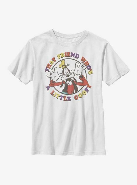 Disney Goofy A Little Goofy Youth T-Shirt - WHITE | BoxLunch