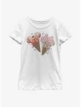 Disney Mickey Mouse Mickey Minnie Cones Youth Girls T-Shirt, WHITE, hi-res