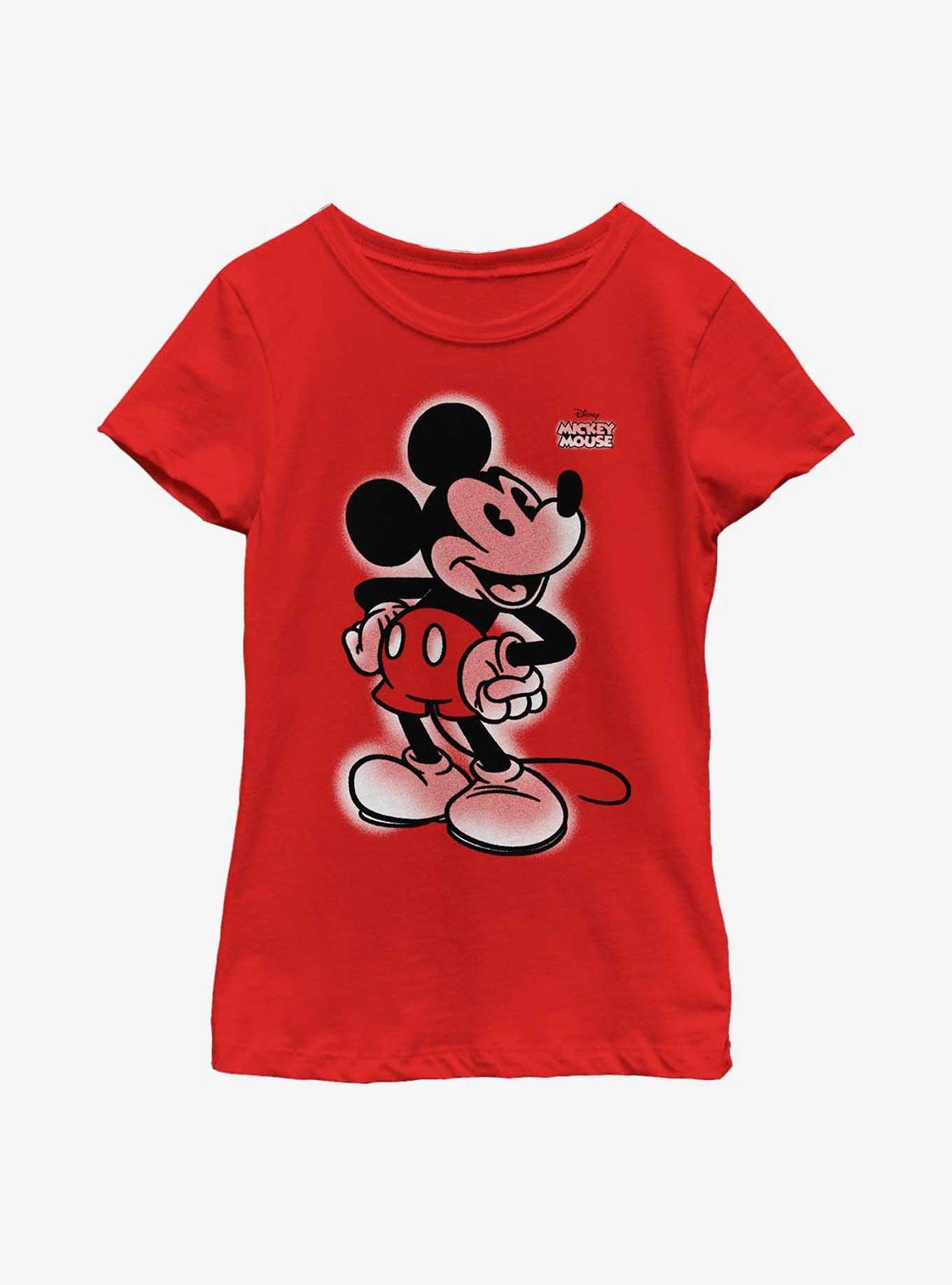 Disney Mickey Mouse Mickey Graffiti Youth Girls T-Shirt, , hi-res