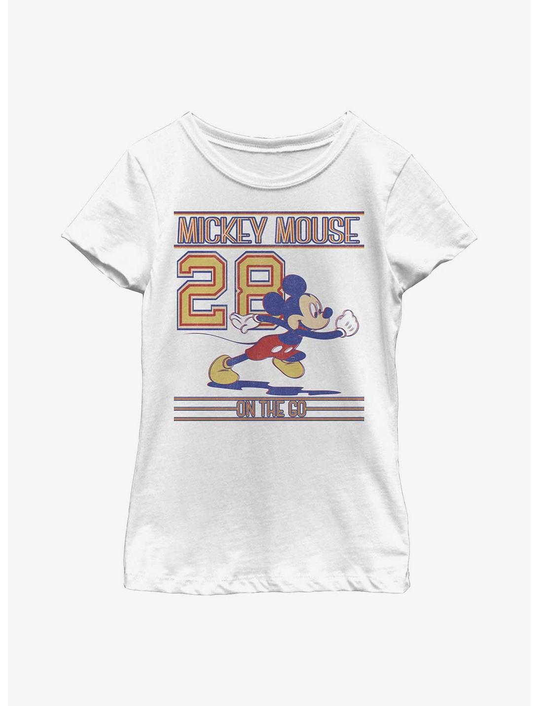 Disney Mickey Mouse Mickey Since 28 Youth Girls T-Shirt, WHITE, hi-res