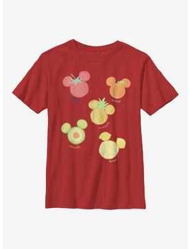 Disney Mickey Mouse Assorted Fruit Youth T-Shirt, , hi-res