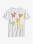 Disney Mickey Mouse Assorted Fruit Youth T-Shirt, WHITE, hi-res