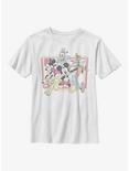 Disney Mickey Mouse Break Out Youth T-Shirt, WHITE, hi-res