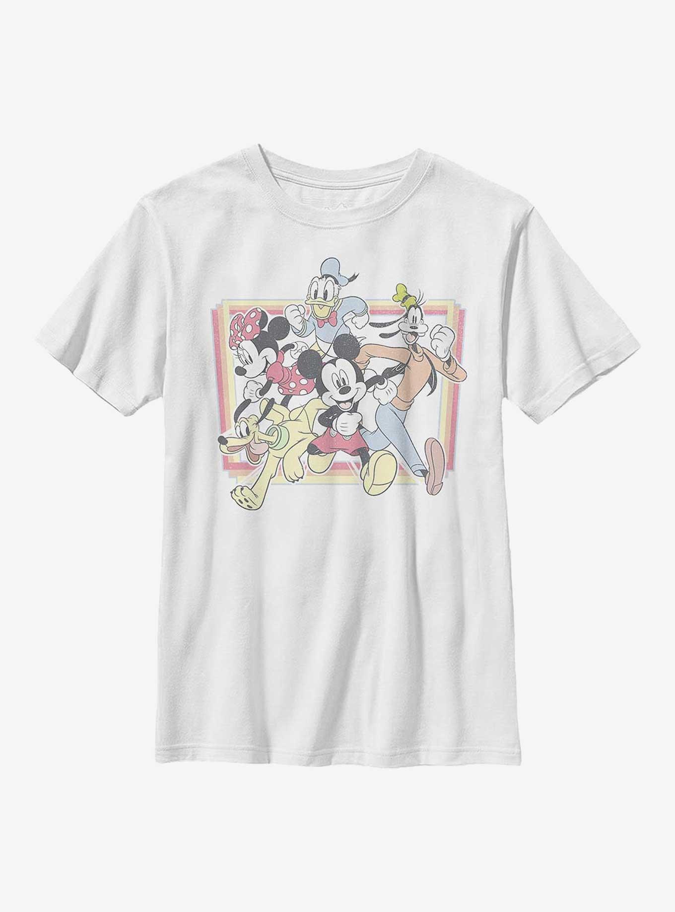 Disney Mickey Mouse Break Out Youth T-Shirt, WHITE, hi-res