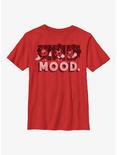Disney Mickey Mouse Mickey Mood Youth T-Shirt, RED, hi-res