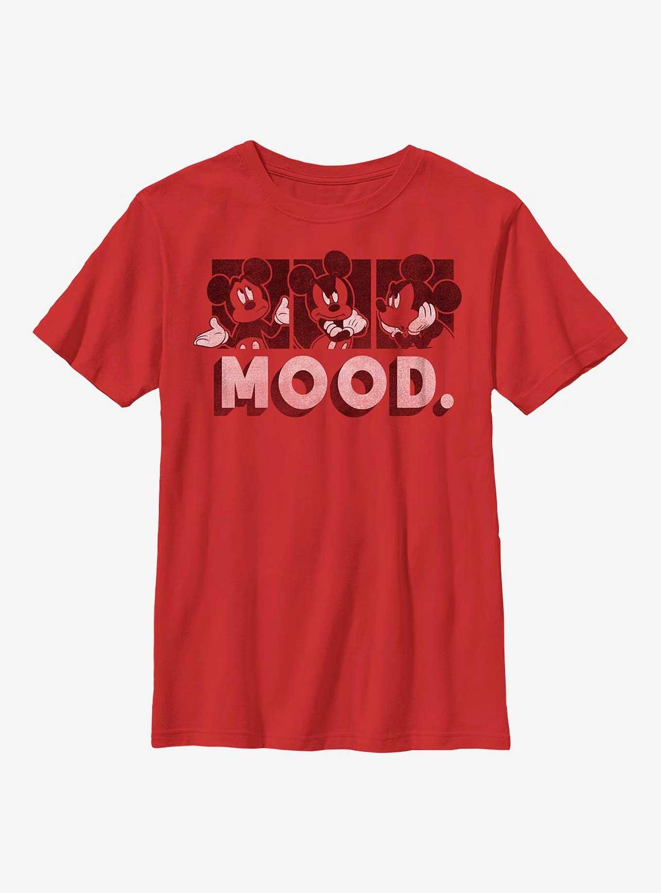 Disney Mickey Mouse Mickey Mood Youth T-Shirt, , hi-res