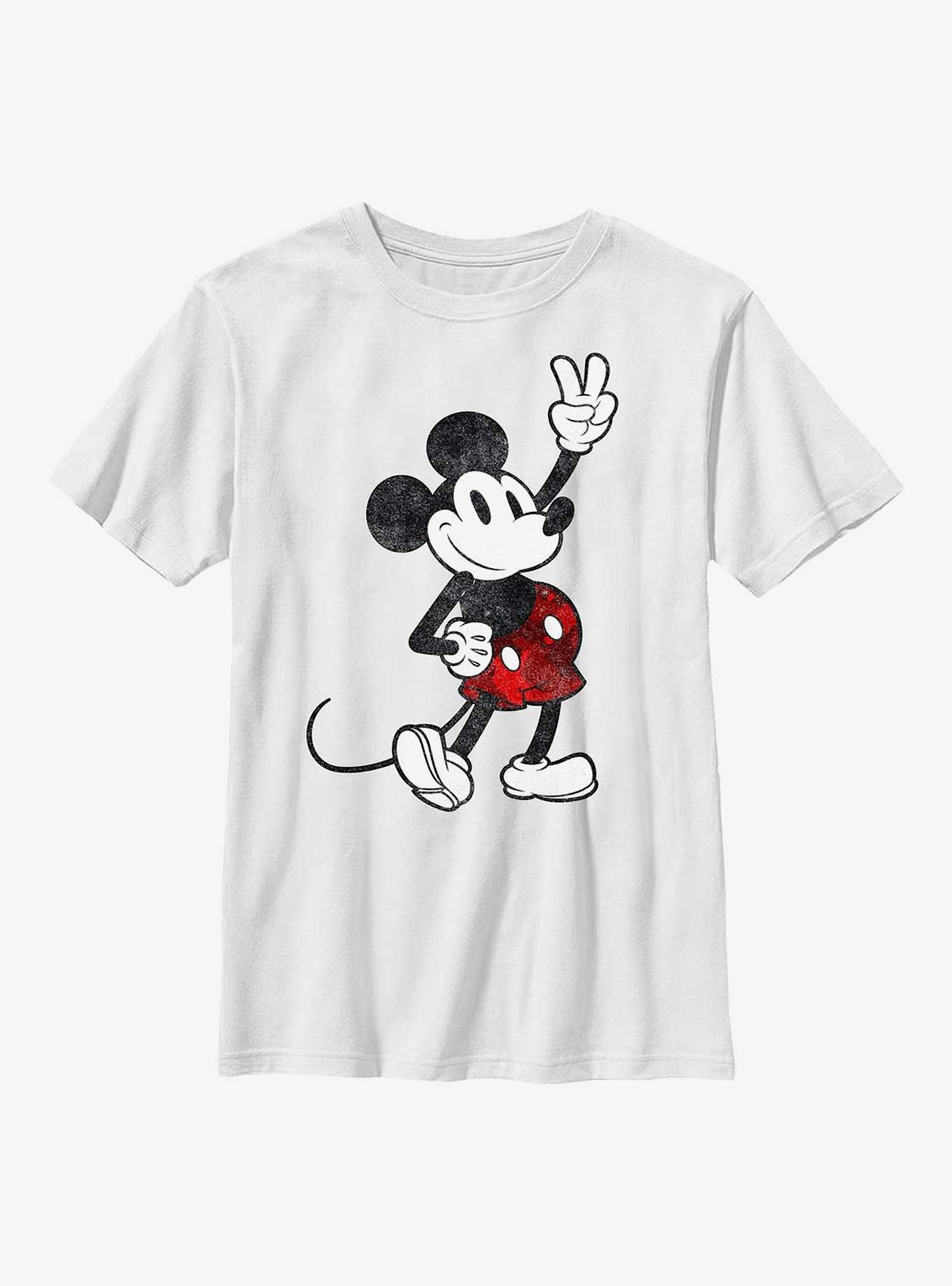 Disney Mickey Mouse Red Camp Youth T-Shirt, , hi-res