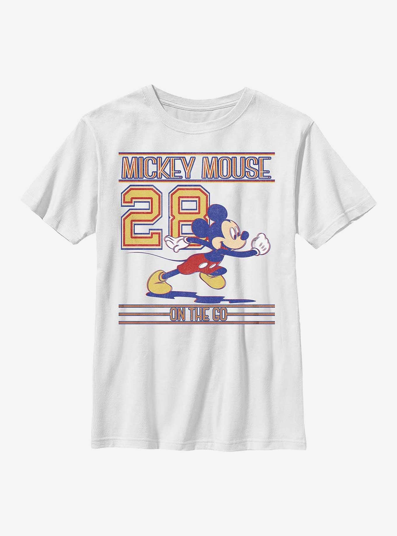 Disney Mickey Mouse Mickey Since 28 Youth T-Shirt, WHITE, hi-res