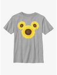 Disney Mickey Mouse Mickey Sunflower Youth T-Shirt, ATH HTR, hi-res