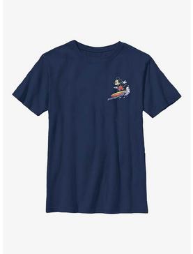 Disney Mickey Mouse Mickey Surf Youth T-Shirt, NAVY, hi-res