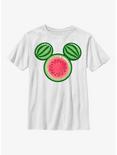 Disney Mickey Mouse Watermelon Ears Youth T-Shirt, WHITE, hi-res