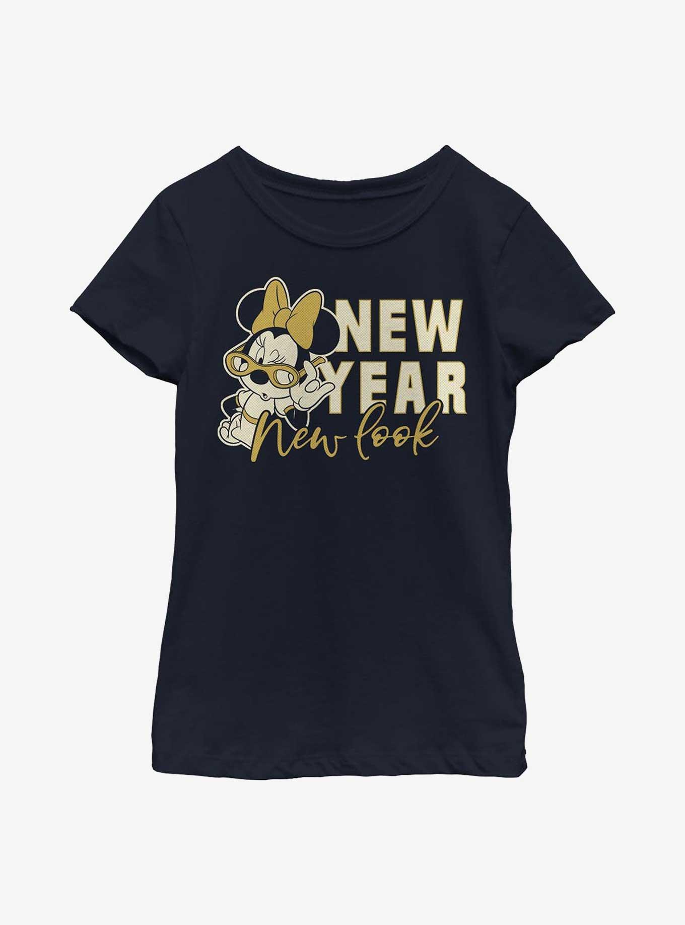 Disney Minnie Mouse New Year Minnie Youth Girls T-Shirt, , hi-res