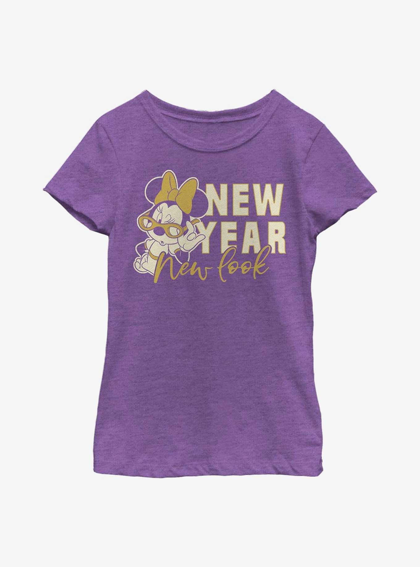 Disney Minnie Mouse New Year Minnie Youth Girls T-Shirt, , hi-res