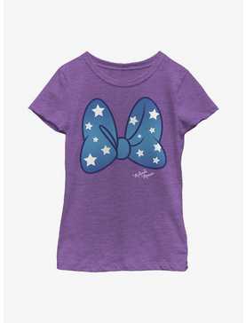 Disney Minnie Mouse Minnie Stars Bow Youth Girls T-Shirt, , hi-res