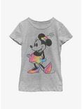 Disney Minnie Mouse Tie Dye Minnie Youth Girls T-Shirt, ATH HTR, hi-res
