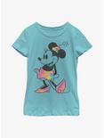 Disney Minnie Mouse Tie Dye Minnie Youth Girls T-Shirt, TAHI BLUE, hi-res