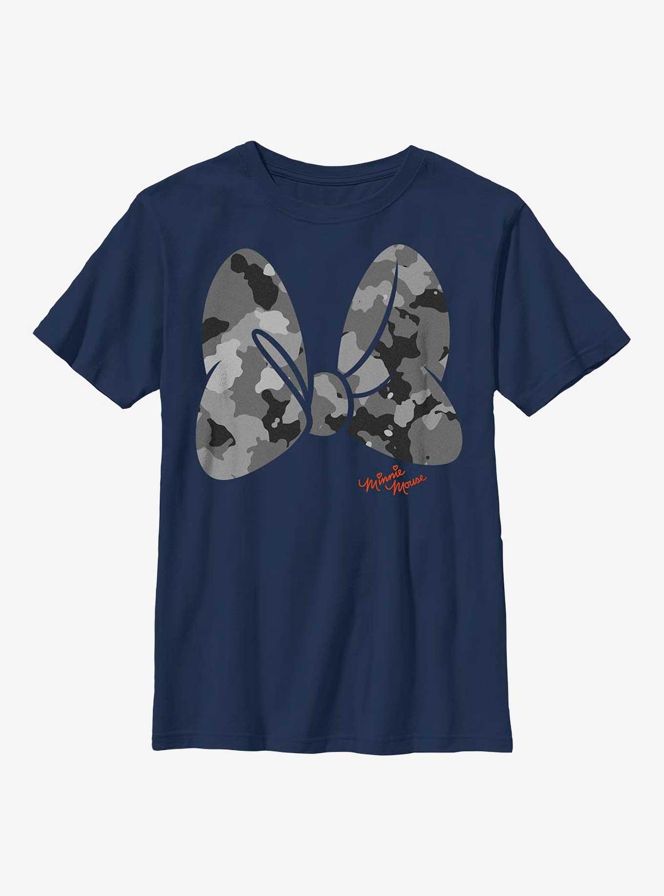 Disney Minnie Mouse Minnies Camo Youth T-Shirt, , hi-res