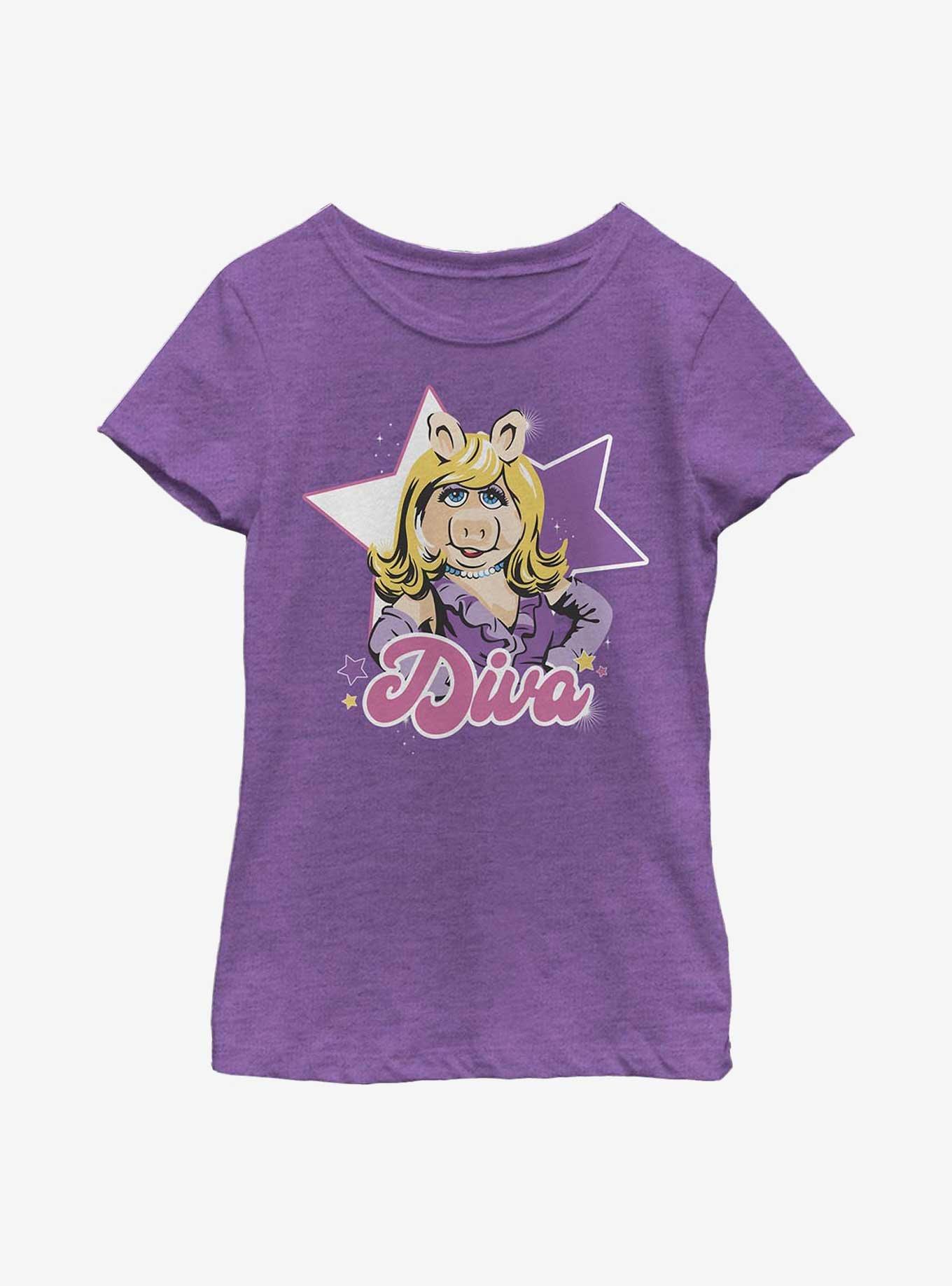 Disney The Muppets Diva Piggy Youth Girls T-Shirt, , hi-res