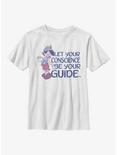 Disney Pinocchio Conscious Heart Youth T-Shirt, WHITE, hi-res