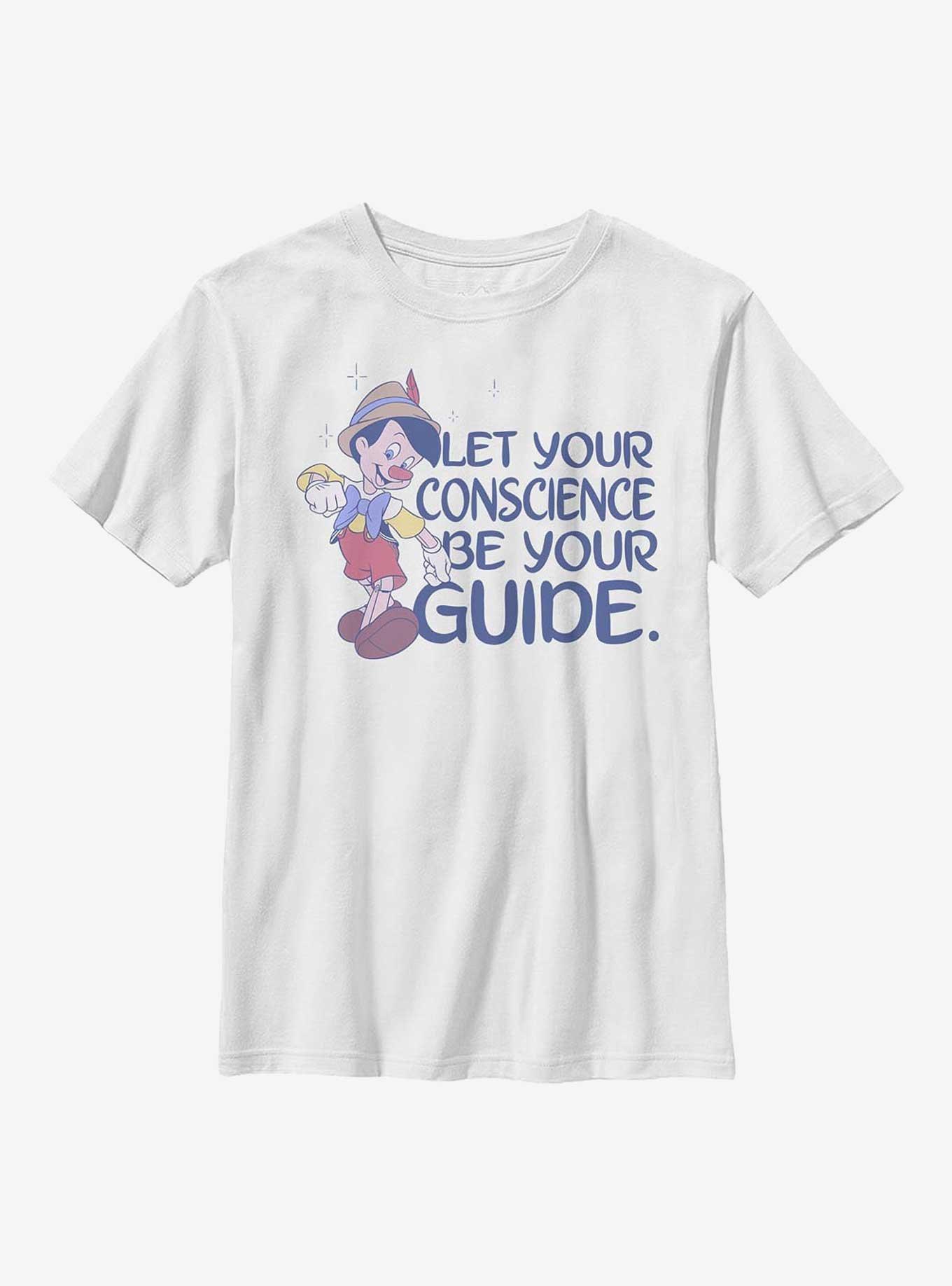Disney Pinocchio Conscious Heart Youth T-Shirt, , hi-res