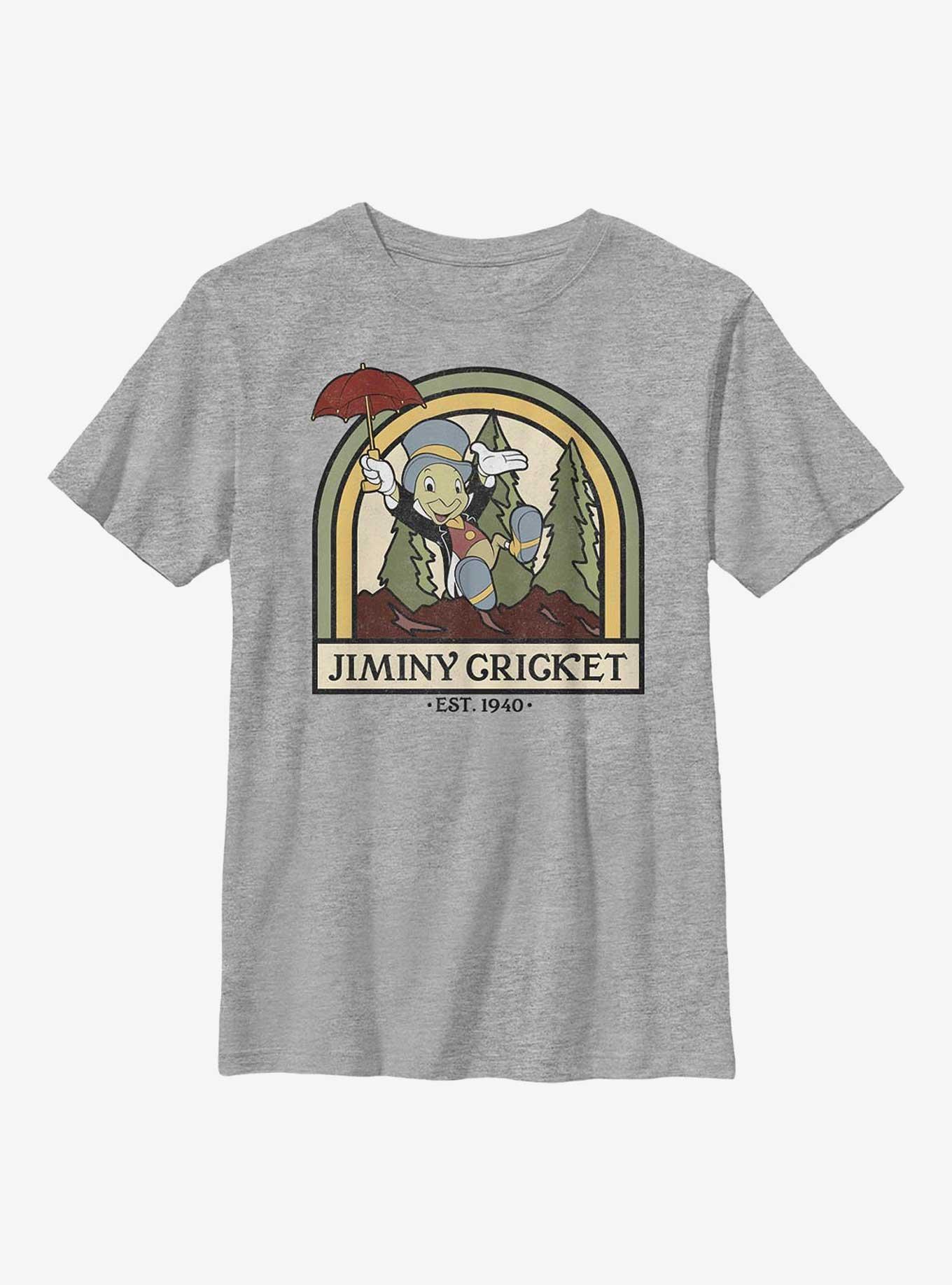 Disney Pinocchio Jiminy Nature Youth T-Shirt, , hi-res