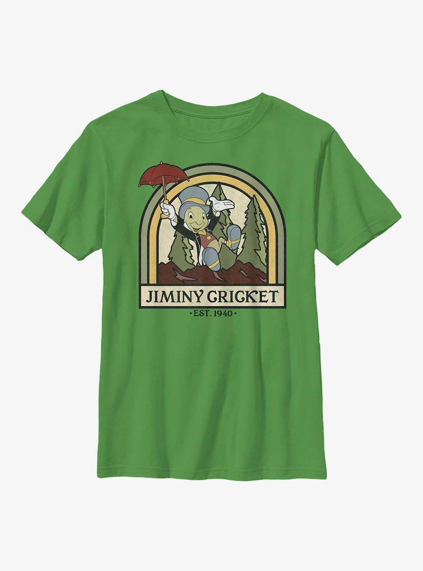 Disney Pinocchio Jiminy Nature Youth T-Shirt, , hi-res