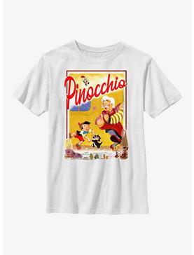 Disney Pinocchio Storybook Poster Youth T-Shirt, , hi-res