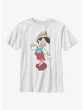 Disney Pinocchio Vintage Pinocchio Youth T-Shirt, WHITE, hi-res