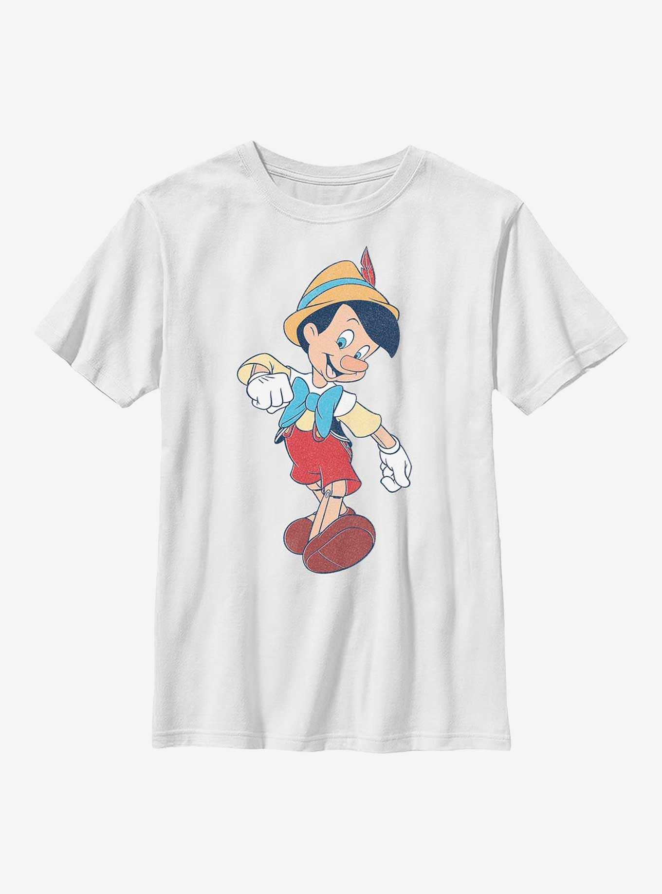 Disney Pinocchio Vintage Pinocchio Youth T-Shirt, , hi-res
