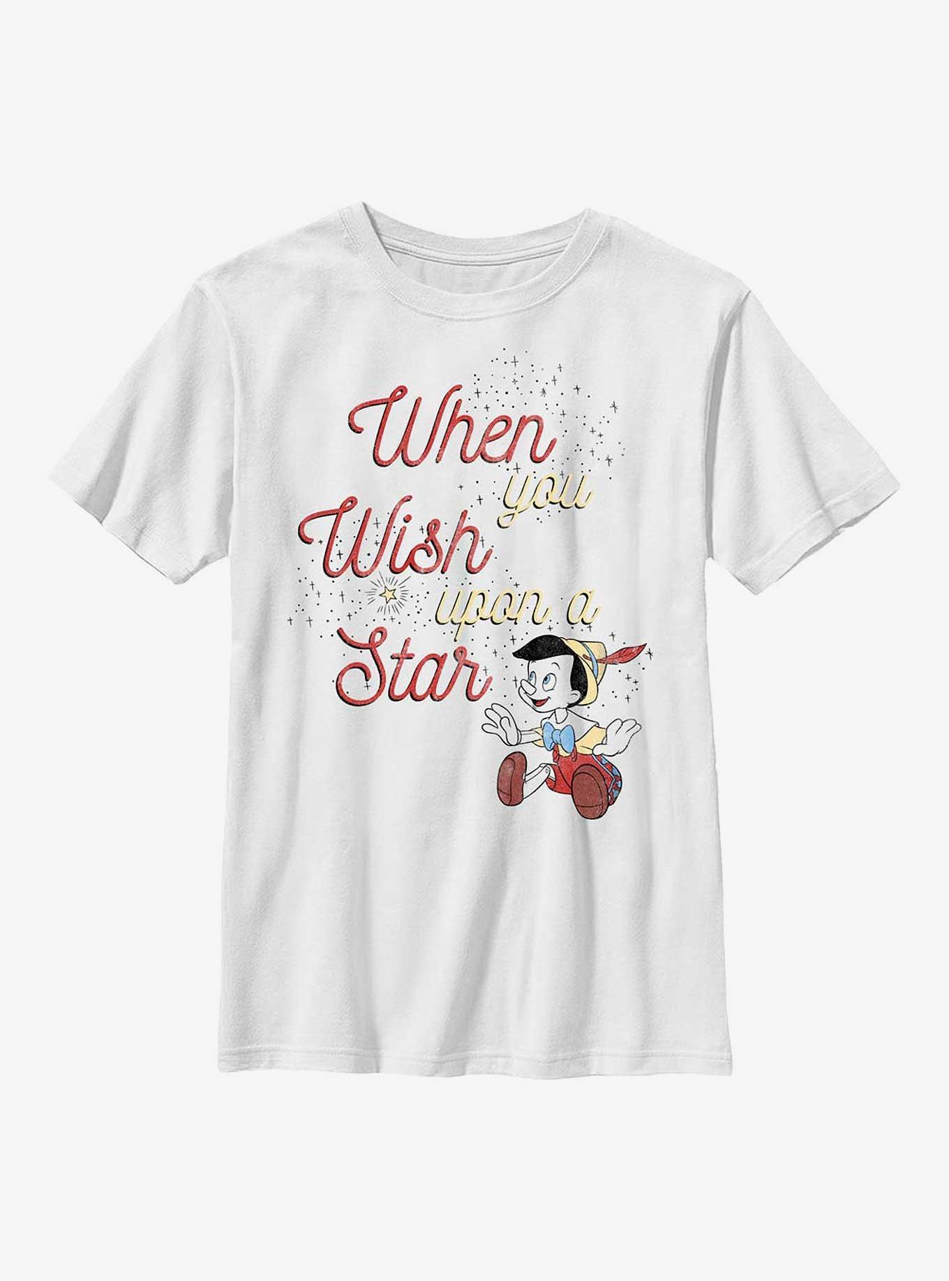 Disney Pinocchio Wishing Star Youth T-Shirt, , hi-res